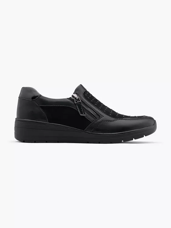 Easy Street Komfort Slipper in schwarz