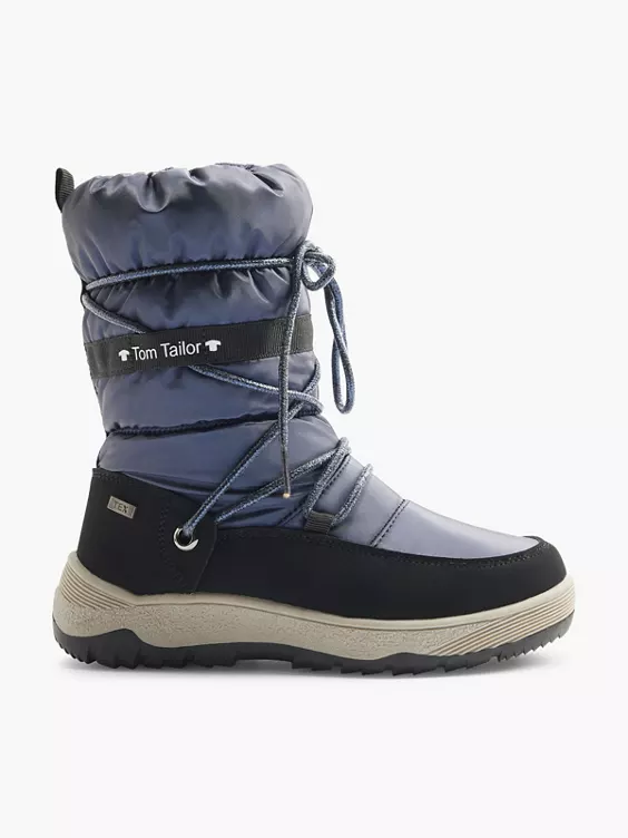 TOM TAILOR Schneeboots in blau