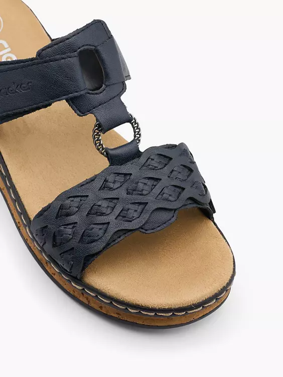 Rieker Pantolette in blau