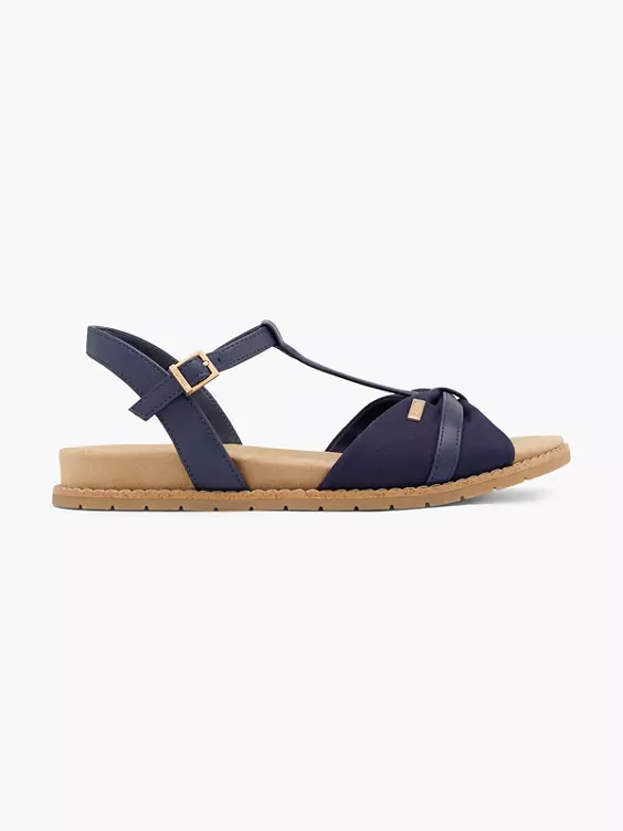 ESPRIT Sandale in blau