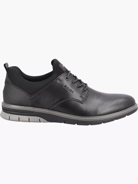 Rieker Herren Slipper in schwarz