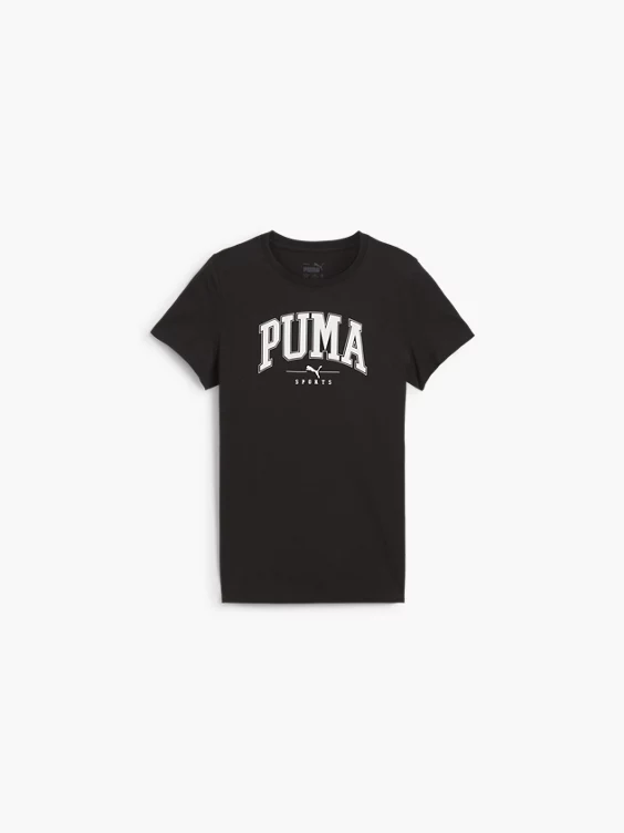 PUMA T-Shirt in schwarz