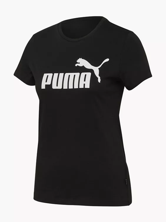 PUMA T-Shirt in schwarz