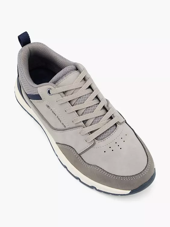 TOM TAILOR Sneaker in grau