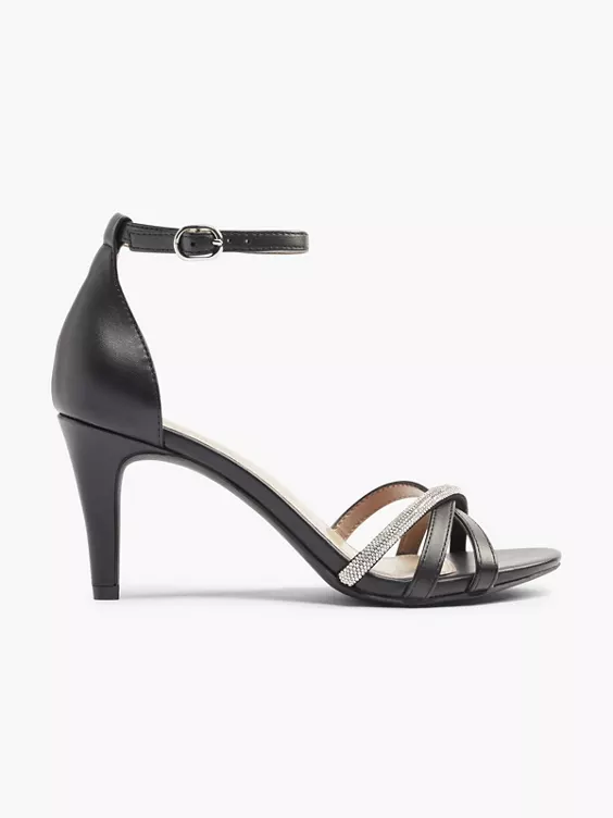 Catwalk Sandalette in schwarz