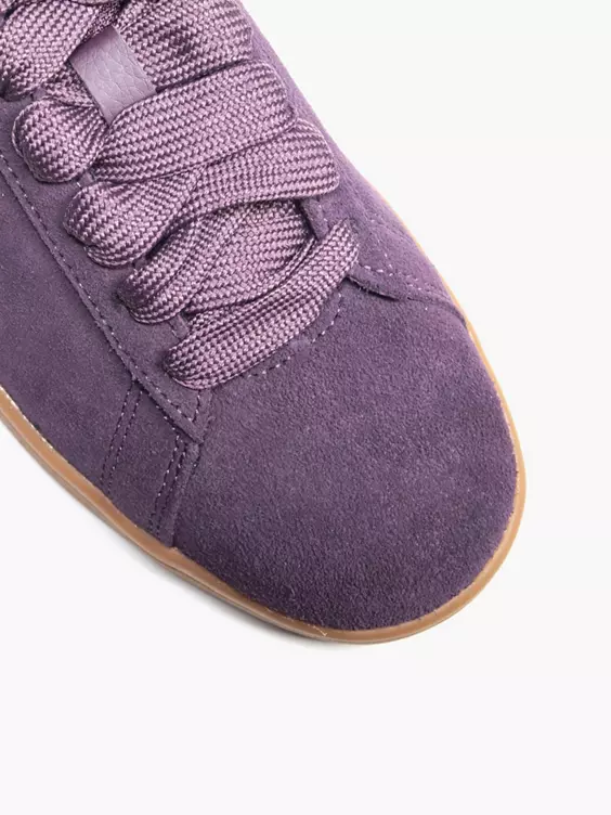 PUMA Leder Sneaker SMASH 3.0 FL in lila