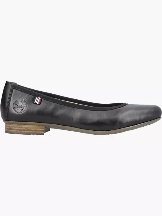 Rieker Damen Ballerinas in schwarz