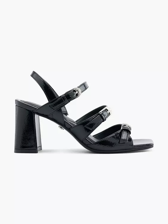 Buffalo Sandalette in schwarz
