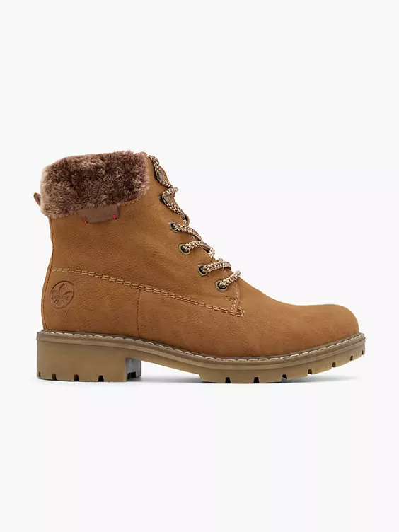 Rieker Schnürboots in cognac