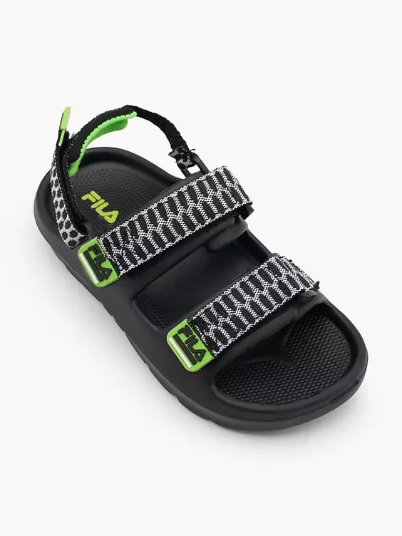 FILA Sandale in schwarz