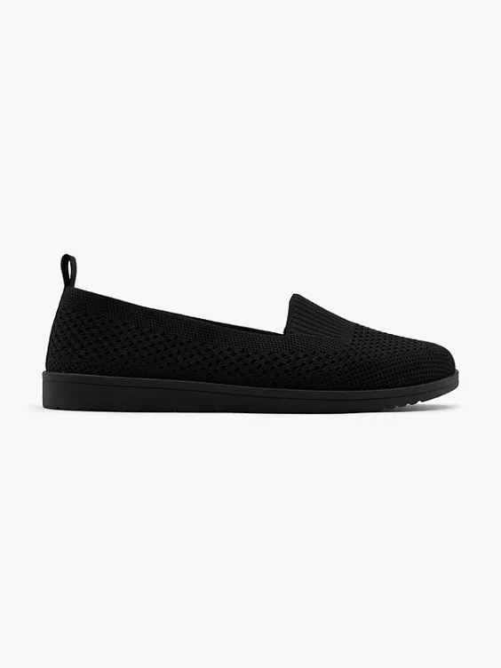 Casa mia Slipper in schwarz