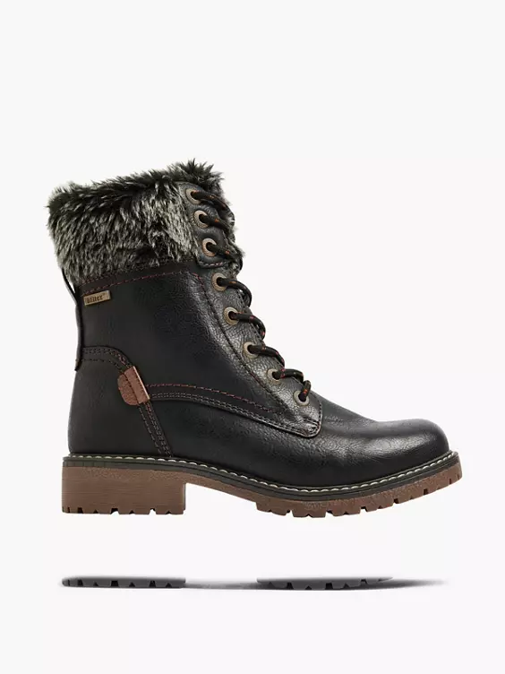 Easy Street Komfort Schnürboots in schwarz