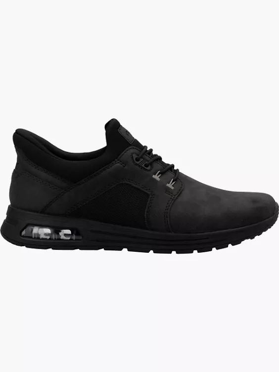 Rieker Herren Slipper in schwarz