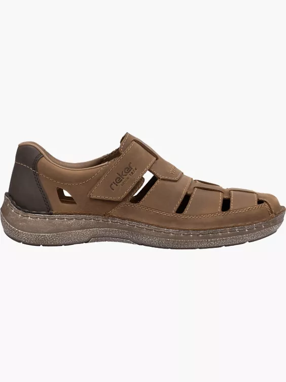 Rieker Herren Slipper in braun