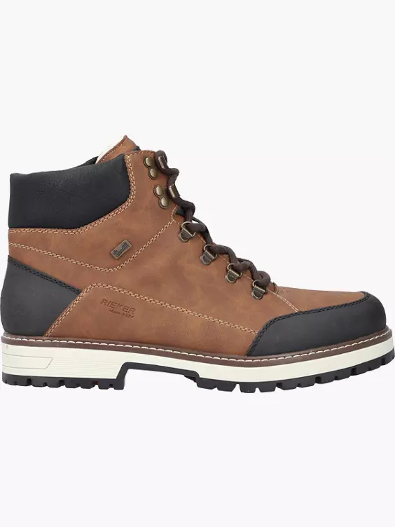 Rieker Herren Schnürstiefel in braun