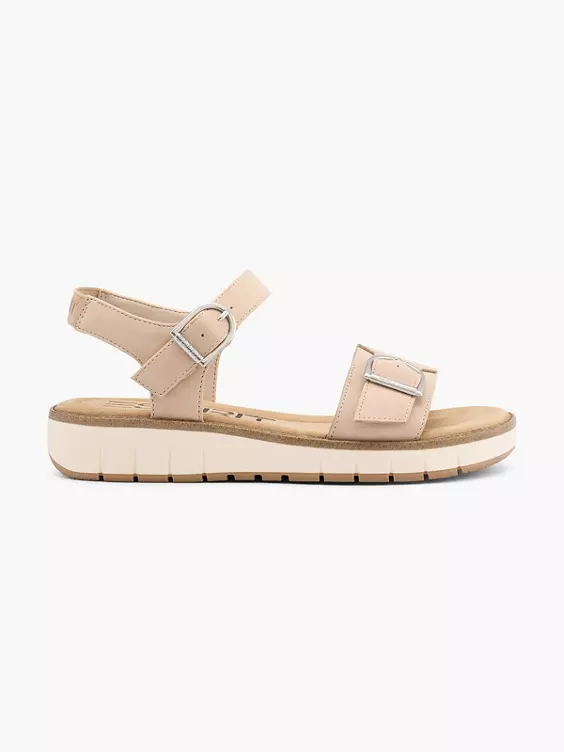 ESPRIT Sandale in beige