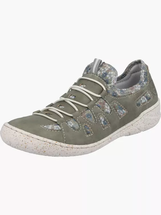 Rieker Damen Slipper in grün