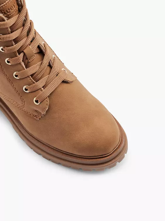 s.Oliver Schnürboots in braun