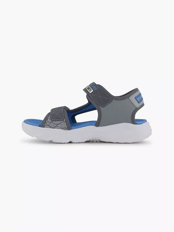 Skechers Trekkingsandale CREATURE SPLASH - mit Licht in grau