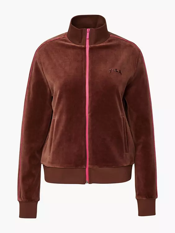 FILA Trainingsjacke in braun