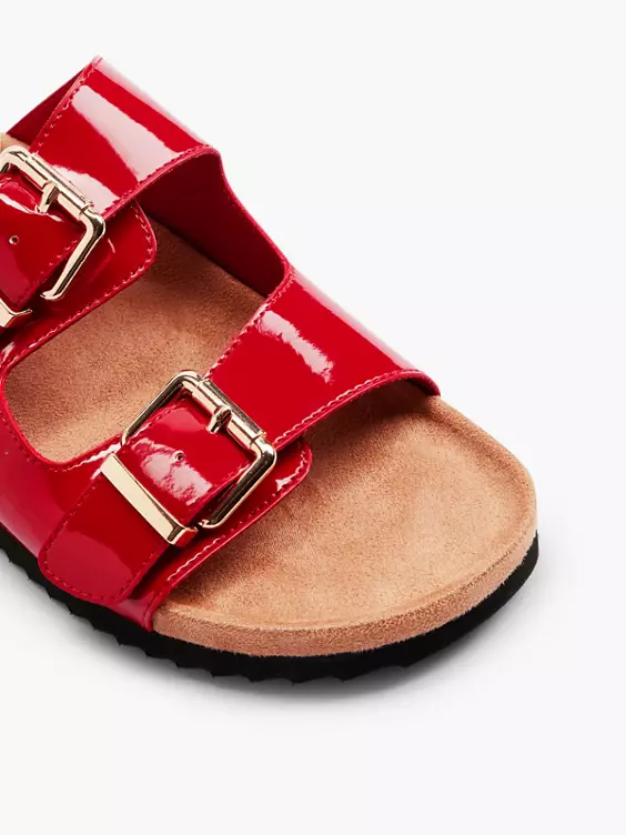 Graceland Pantolette in rot
