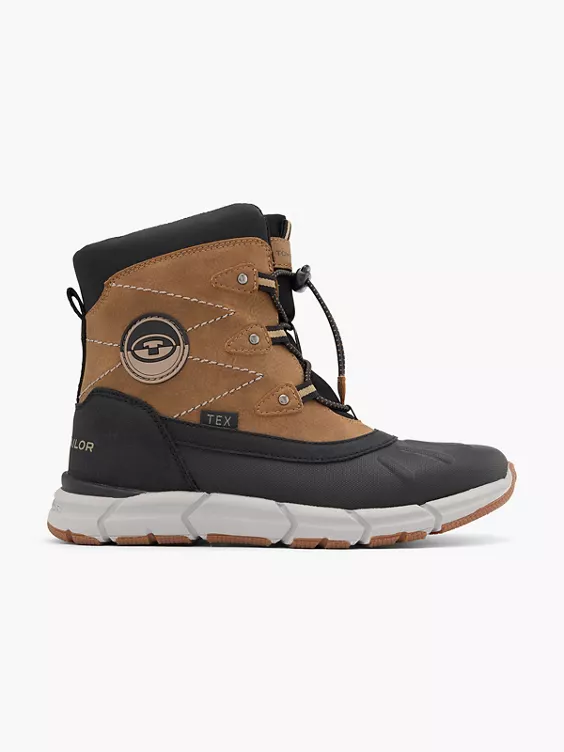 TOM TAILOR Schneeboots in cognac
