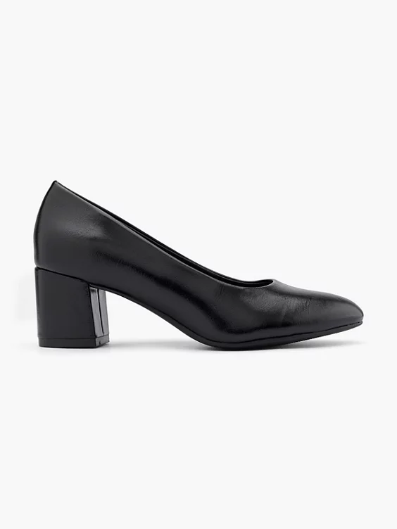 Graceland Pumps in schwarz