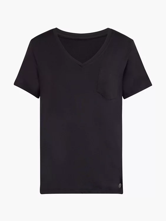 Skechers T-Shirt in schwarz