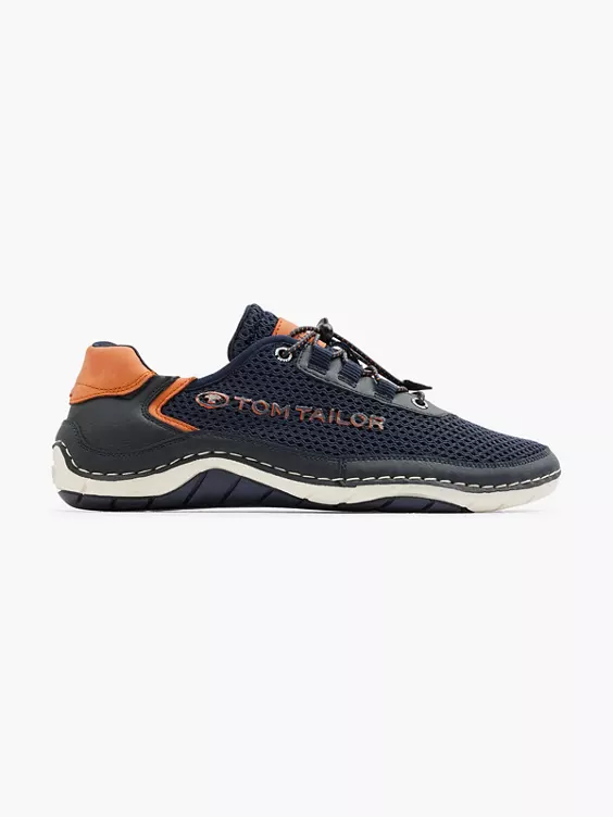 TOM TAILOR Slipper in navyblau