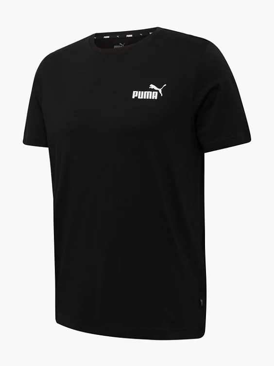 PUMA T-Shirt in schwarz