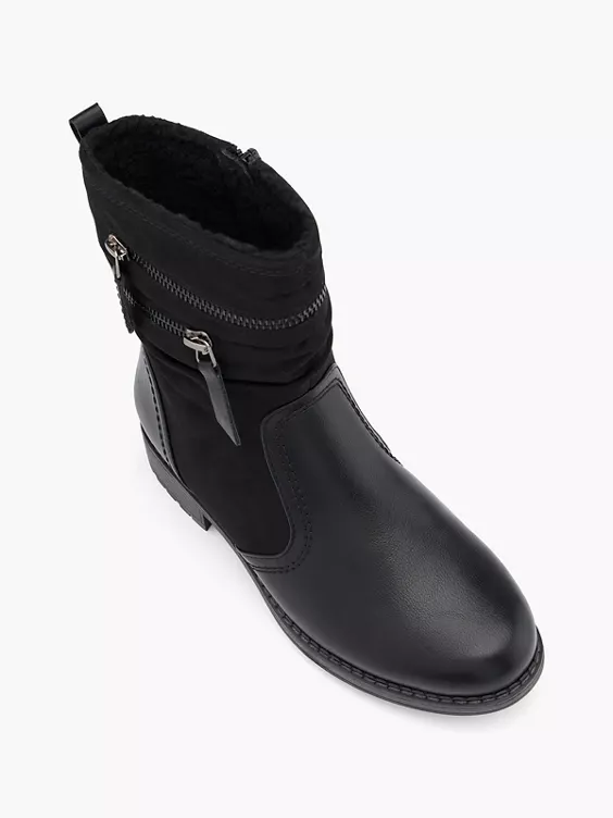 Easy Street Komfort Boots in schwarz