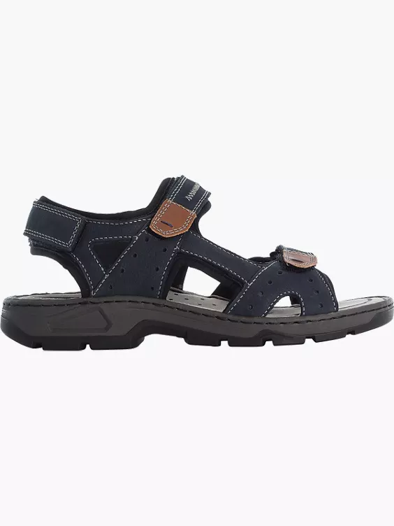 Rieker Herren Trekkingsandalen in blau