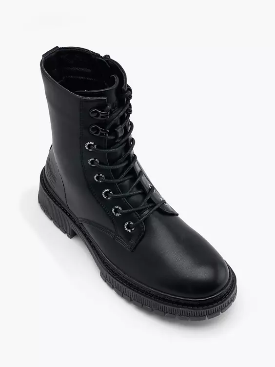 Dockers Schnürboots in schwarz