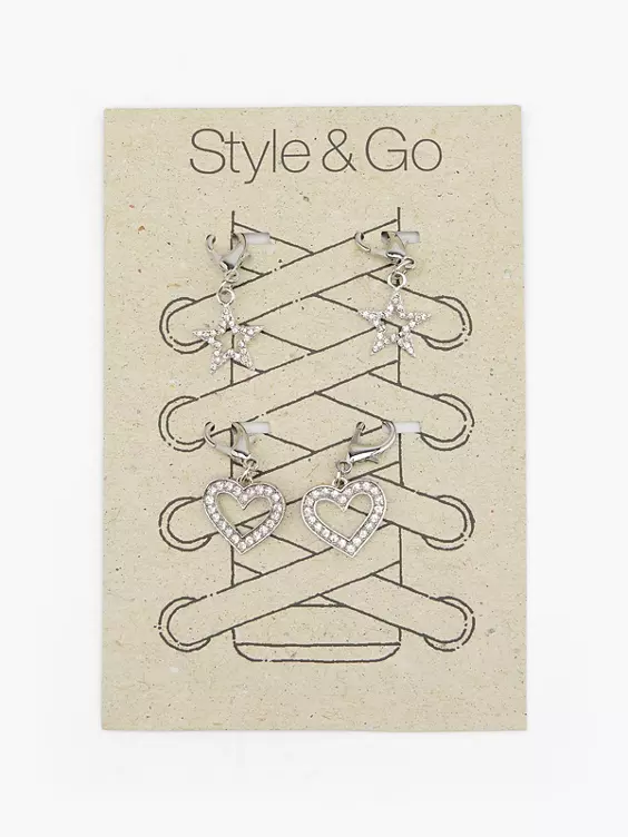 DEICHMANN Style & Go Charms in silber