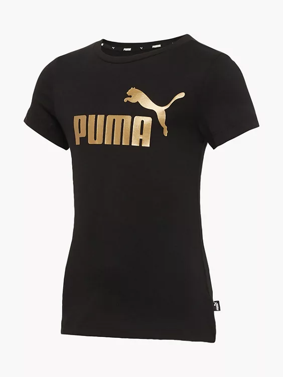 PUMA T-Shirt in schwarz