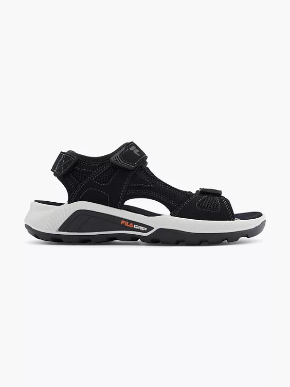 FILA Sandale in schwarz