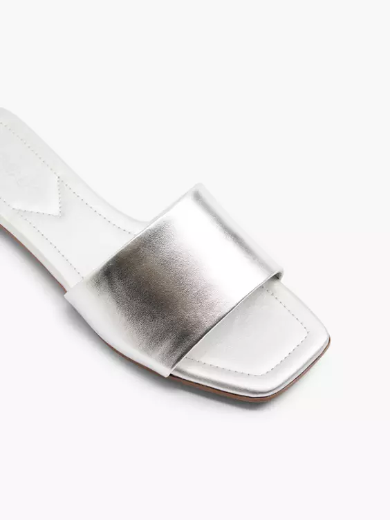 Catwalk Pantolette in silber