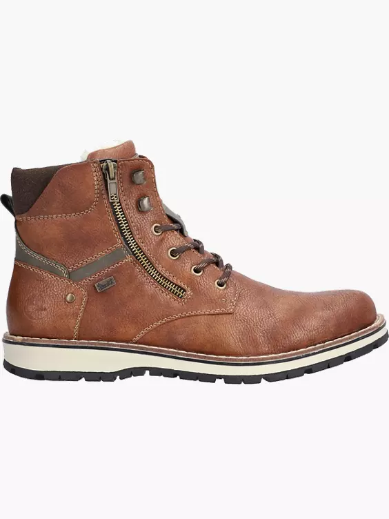 Rieker Herren Schnürstiefel in braun
