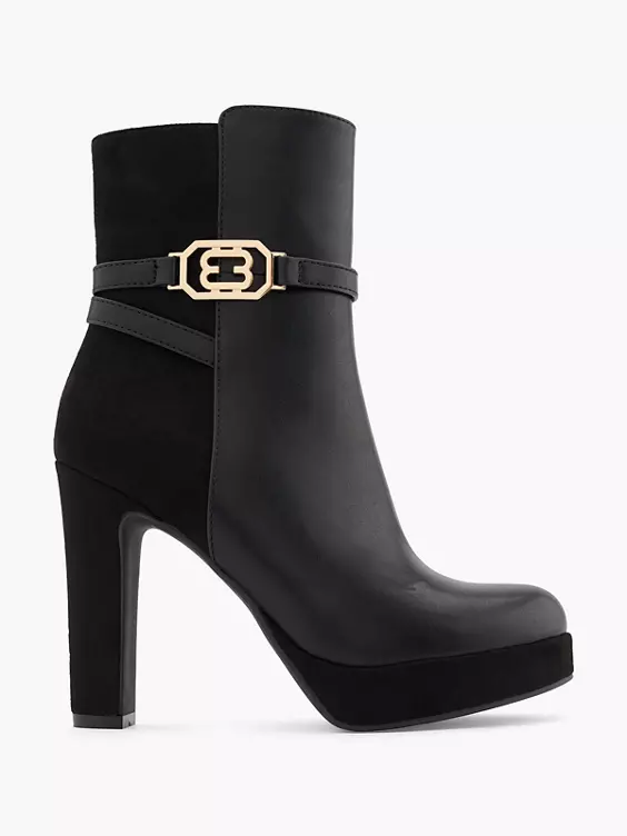 Catwalk Stiefelette in schwarz