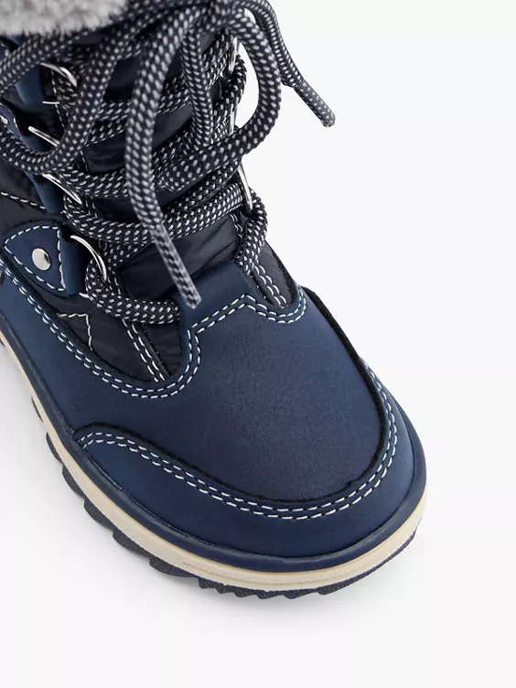 TOM TAILOR Schneestiefel in blau