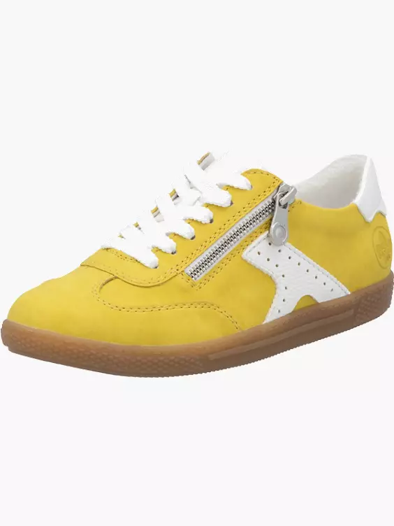 Rieker Damen Sneaker Low in gelb