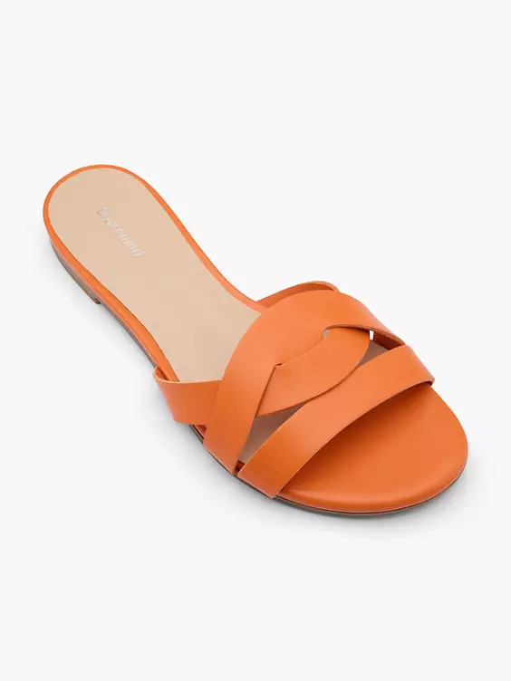 Graceland Pantolette in orange