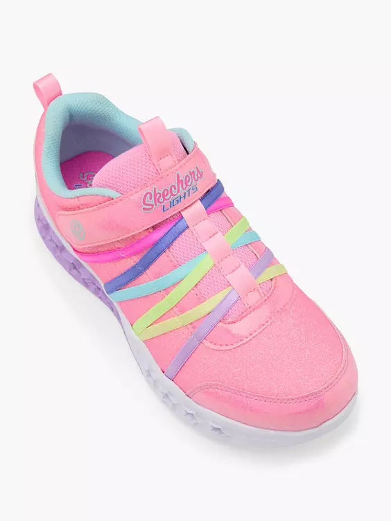 Skechers Sneaker SHIMMER STAR LIGHTS - mit Licht in pink