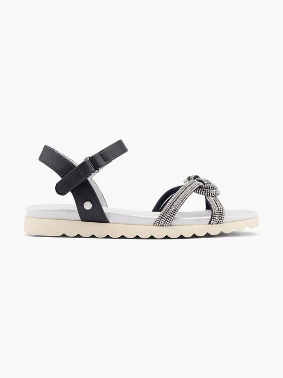 TOM TAILOR Sandale in blau