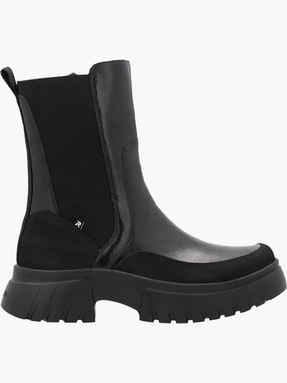 Damen Chelsea Boots in schwarz