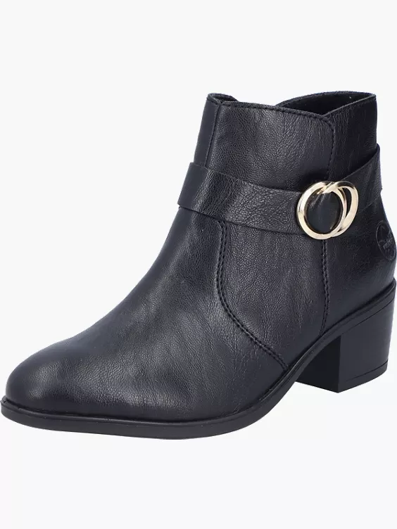 Rieker Damen Stiefeletten in schwarz