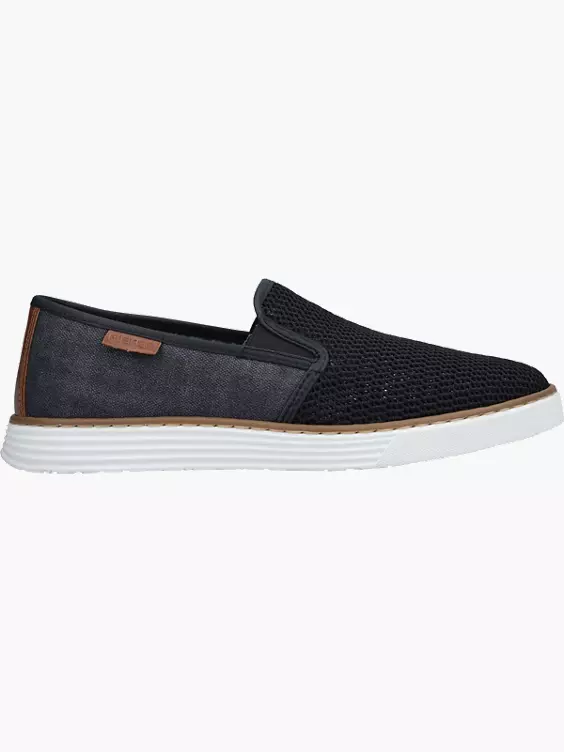 Rieker Herren Slipper in blau