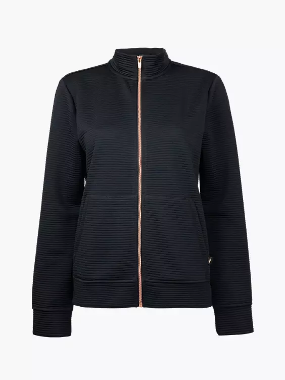 Skechers Trainingsjacke in schwarz