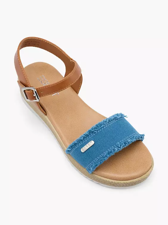 ESPRIT Sandale in blau