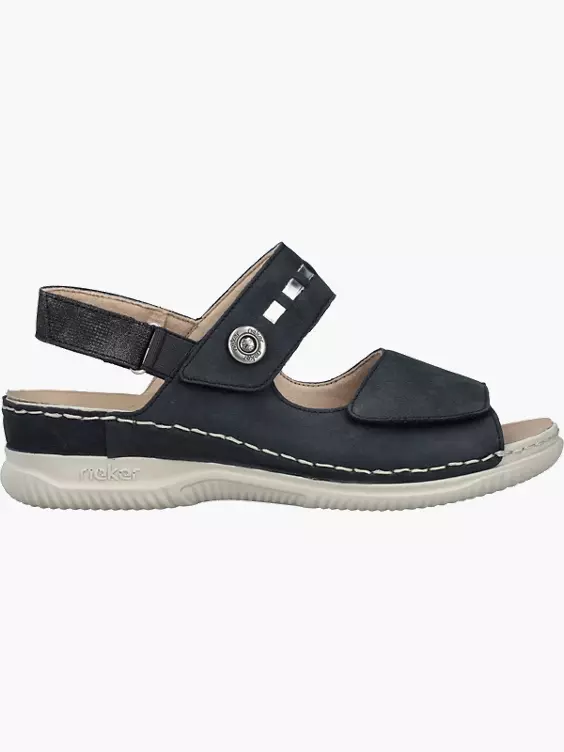 Rieker Damen Riemchensandalen in blau